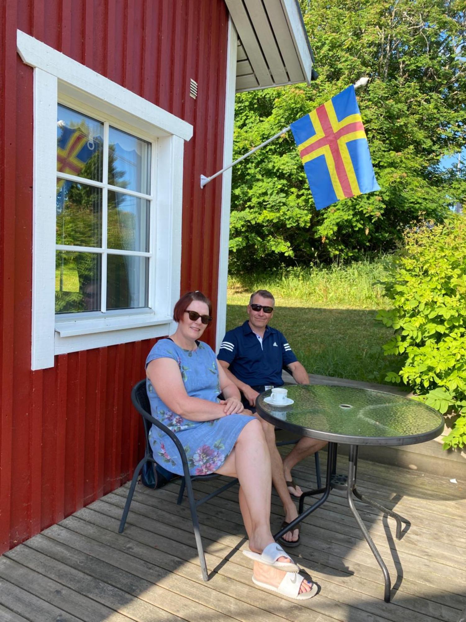 Bed and Breakfast Kastelholms Gaesthem Sund Exterior foto